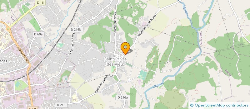 localisation de l'entreprise BANCEL  SAINT-PRIVAT-DES-VIEUX