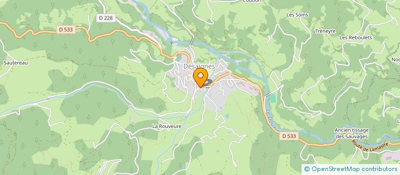 localisation de l'entreprise BANCEL DIAG à DESAIGNES