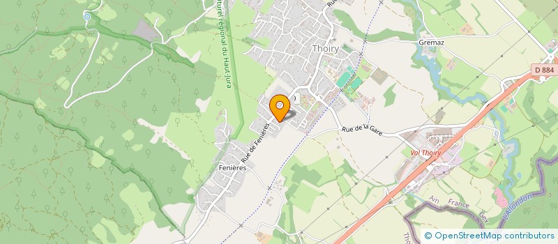 localisation de l'entreprise BANCEL'MOTORS  THOIRY