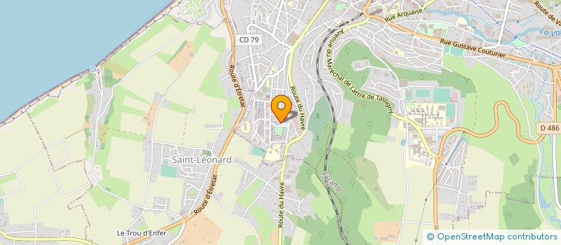 localisation de l'entreprise BANCHE COFFRAGE PLANCHER CONSTRUCTIONS à FECAMP