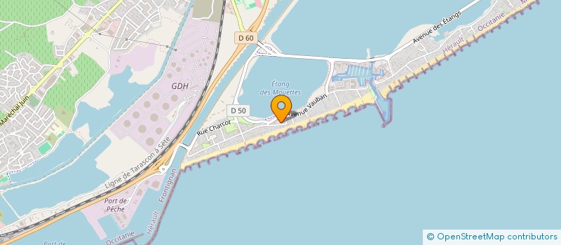 localisation de l'entreprise BANCILHON à FRONTIGNAN