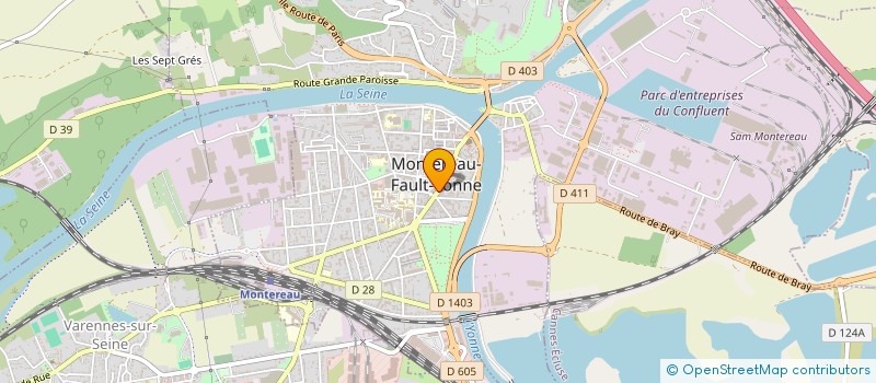 localisation de l'entreprise BANCO à MONTEREAU-FAULT-YONNE