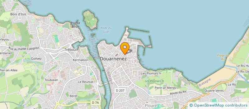 localisation de l'entreprise BANCO  DOUARNENEZ