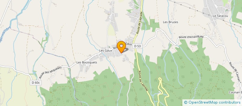 localisation de l'entreprise BANCV  LABRUGUIERE