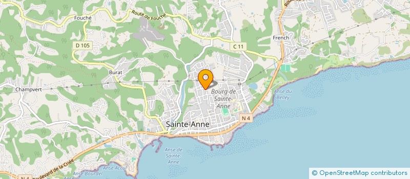localisation de l'entreprise BAND A YO à SAINTE-ANNE
