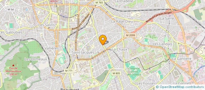 localisation de l'entreprise BAND'APPART  CLERMONT-FERRAND