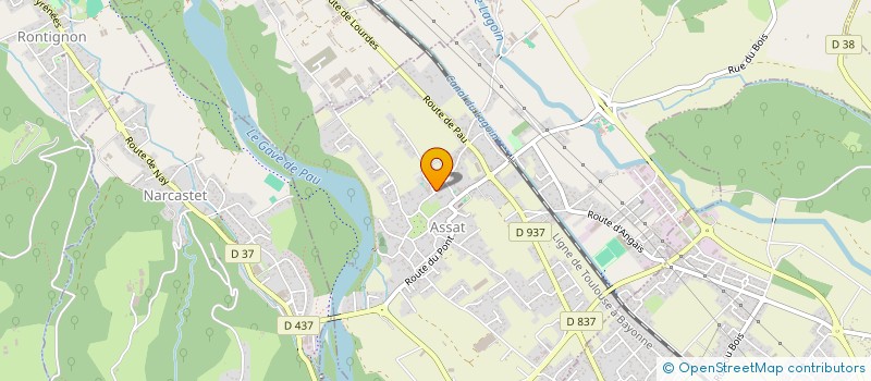 localisation de l'entreprise BAND'ASSAT  ASSAT