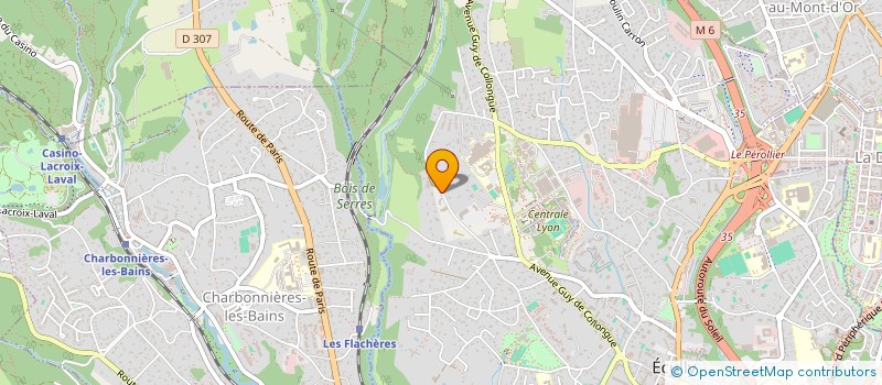localisation de l'entreprise BAND CONSEIL à LYON