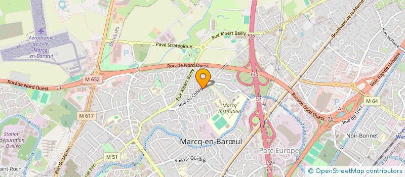 localisation de l'entreprise BAND'ESSAI à MARCQ-EN-BARŒUL