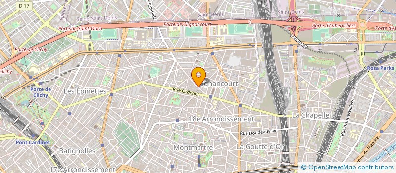 localisation de l'entreprise BAND'O' KEROZZEN PRODUCTIONS  PARIS