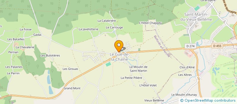 localisation de l'entreprise BAND OF PERCHES à BELFORET-EN-PERCHE