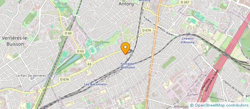 localisation de l'entreprise BANDA CHULLA à ANTONY