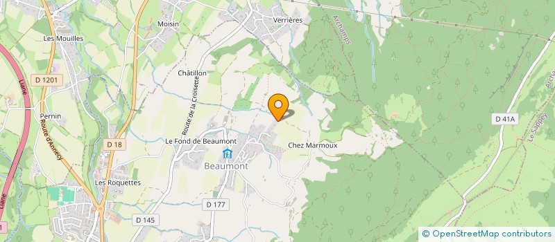 localisation de l'entreprise BANDA OLE BLAIREAUX  BEAUMONT