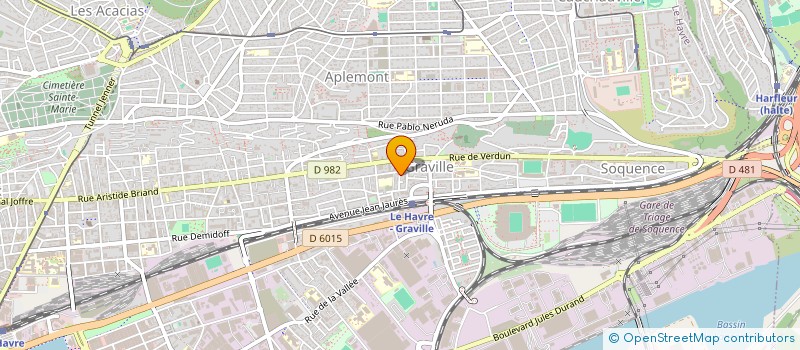 localisation de l'entreprise BANDAGES SERVICES PLUS à LE HAVRE