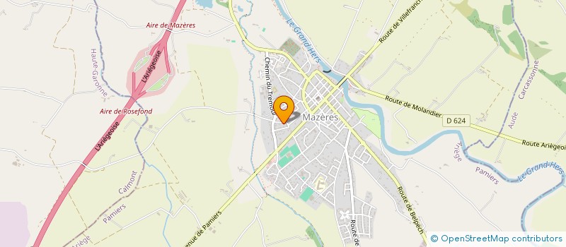 localisation de l'entreprise BANDAS EN BASSE ARIEGE à MAZERES
