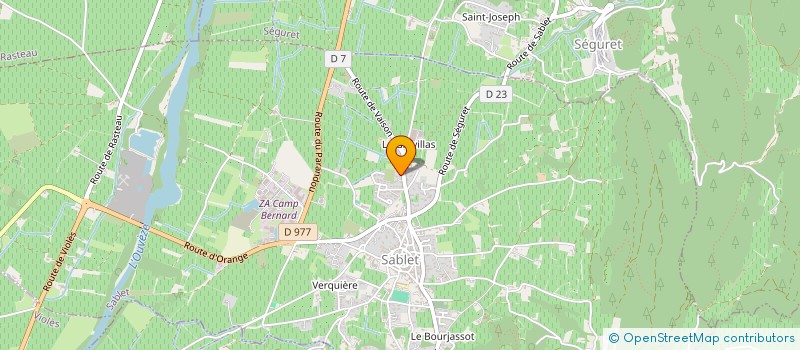 localisation de l'entreprise BANDAZIK  VILLEDIEU