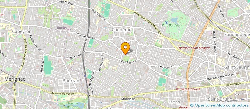 localisation de l'entreprise BANDE A PART à BORDEAUX