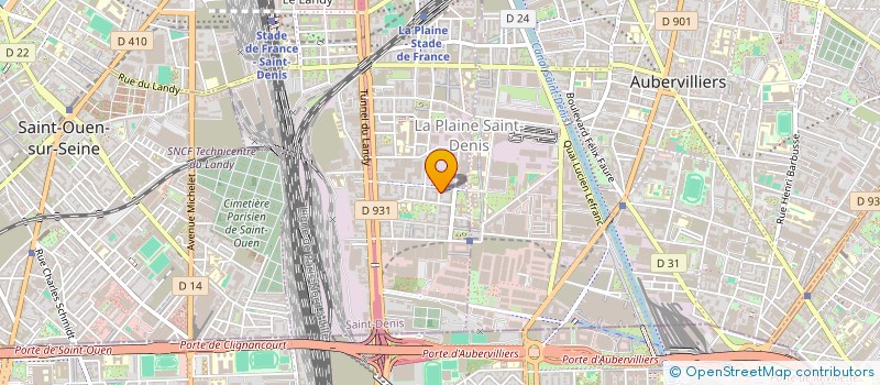 localisation de l'entreprise BANDES ANNONCES MASTERCLASS à SAINT-DENIS