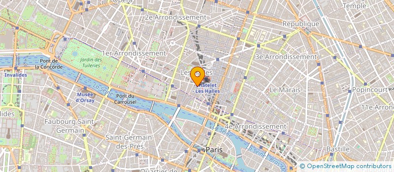 localisation de l'entreprise BANDIDO à PARIS