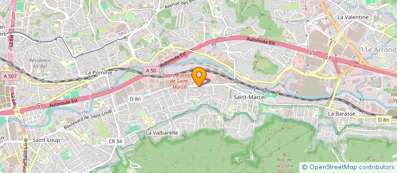 localisation de l'entreprise BANDIDO à MARSEILLE