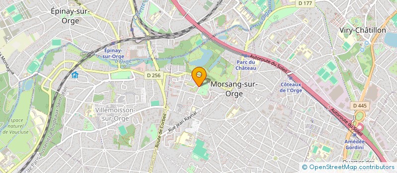 localisation de l'entreprise BANDJ'HOT  MORSANG-SUR-ORGE