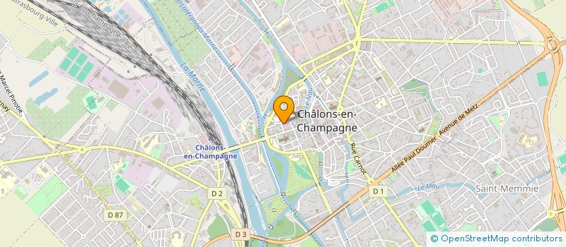 localisation de l'entreprise BANDJE SECURITE ALLIANCE PROTECTION  CHALONS-EN-CHAMPAGNE