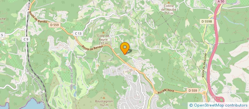 localisation de l'entreprise BANDOL  BANDOL