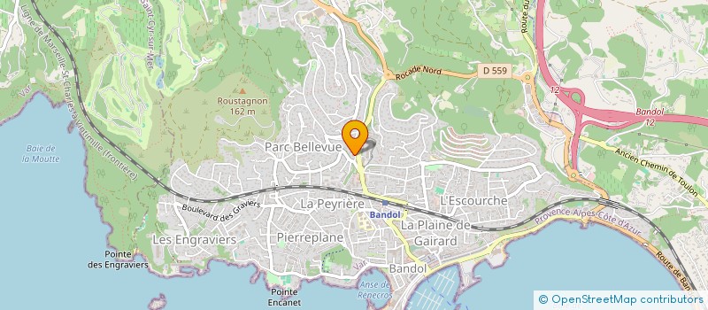 localisation de l'entreprise BANDOL INSTITUT  BANDOL