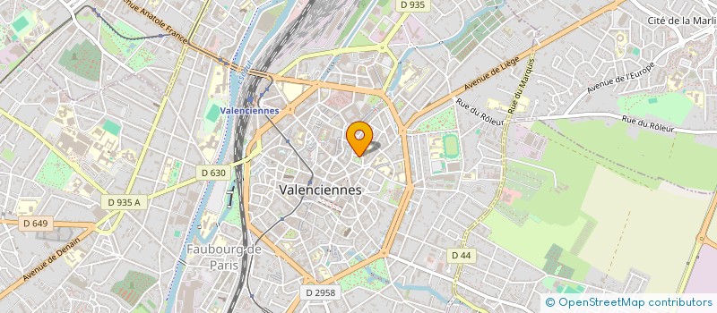 localisation de l'entreprise BANDOL INVEST  VALENCIENNES