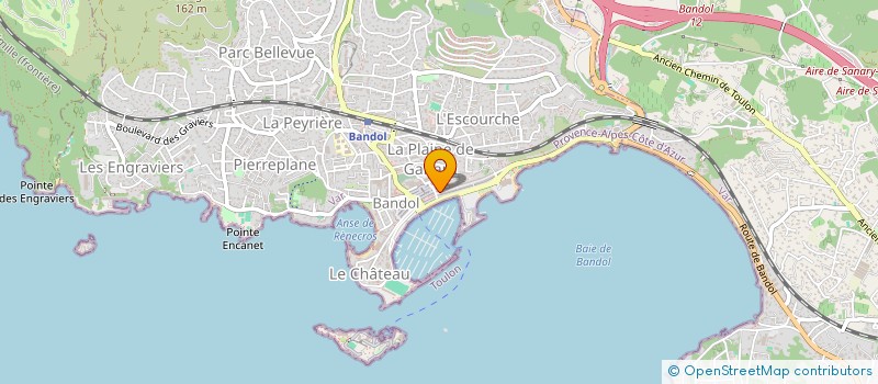 localisation de l'entreprise BANDOL SCOTCH à BANDOL
