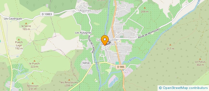 localisation de l'entreprise BANDOLOVERS  SAINT-BAUZILLE-DE-PUTOIS