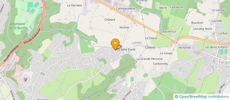 localisation de l'entreprise BANDOUILLE  BOULIAC