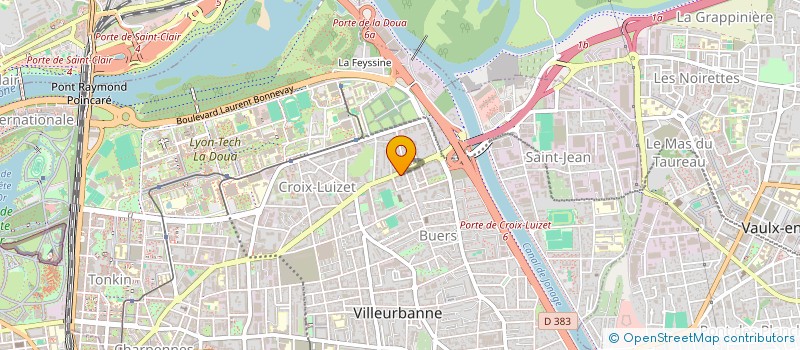 localisation de l'entreprise BANE LAO à VILLEURBANNE