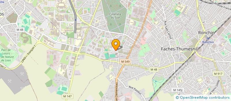 localisation de l'entreprise BANES PHONE à LILLE