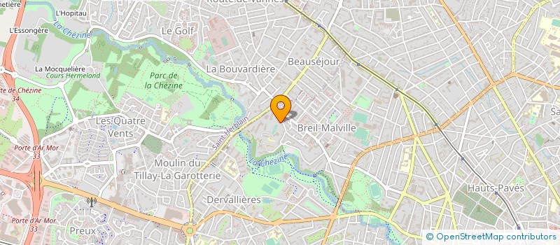 localisation de l'entreprise BANESCO à NANTES