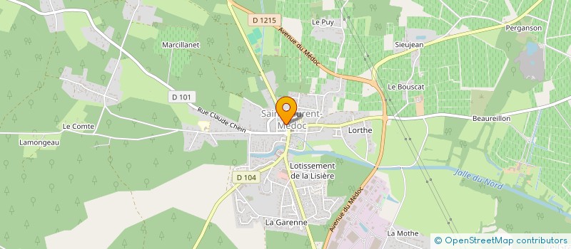 localisation de l'entreprise BANEY  SAINT-LAURENT-MEDOC