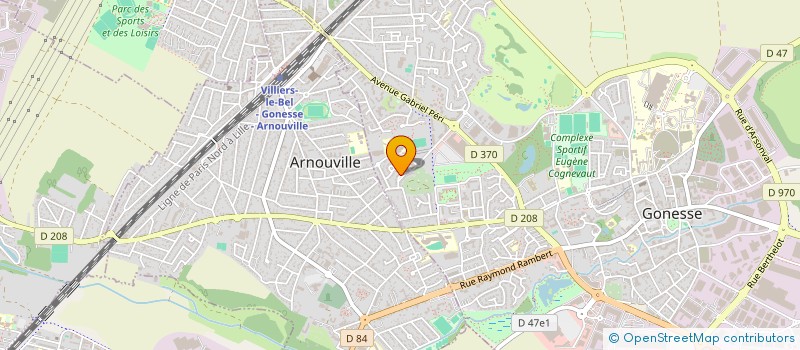 localisation de l'entreprise BANFAL FAMILY  GONESSE