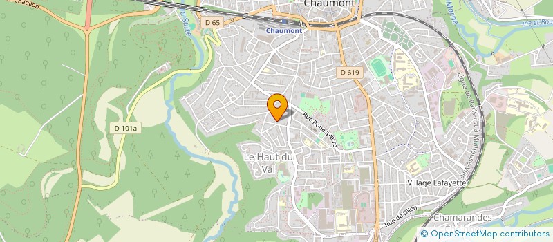 localisation de l'entreprise BANGA VAUDREMONT à CHAUMONT