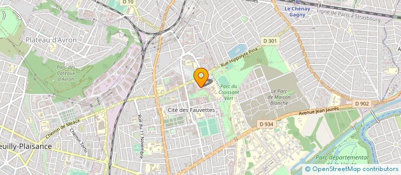 localisation de l'entreprise BANGALA RECORDS à NEUILLY-SUR-MARNE