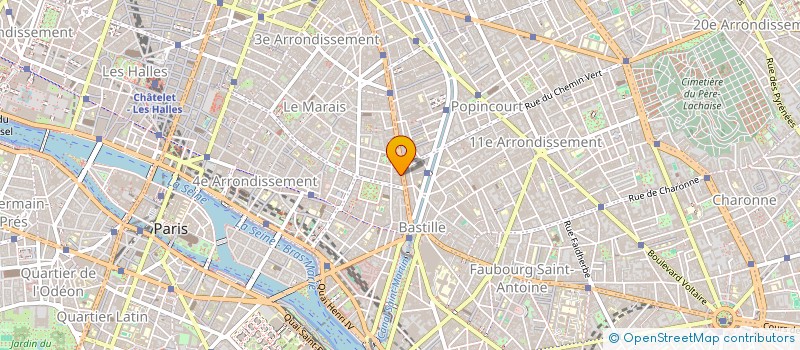 localisation de l'entreprise BANGALTER-CELNIK-WAITRAUB  PARIS