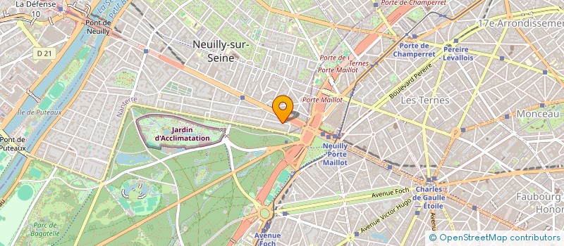 localisation de l'entreprise BANGERZ PROD à NEUILLY-SUR-SEINE