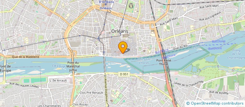 localisation de l'entreprise BANGKOK A OSAKA à ORLEANS