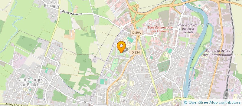 localisation de l'entreprise BANGKOK FACTORY AUXERRE  AUXERRE