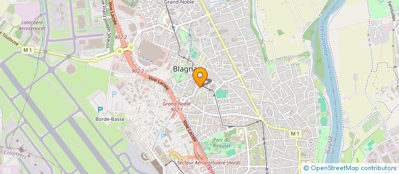 localisation de l'entreprise BANGKOK INSTITUT à BLAGNAC