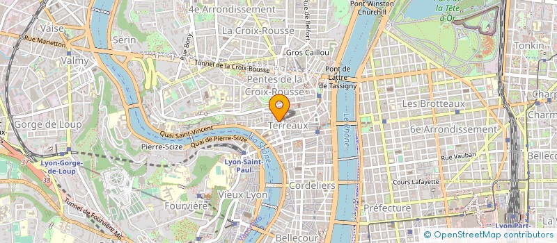 localisation de l'entreprise BANGKOK ROYAL  LYON 1ER
