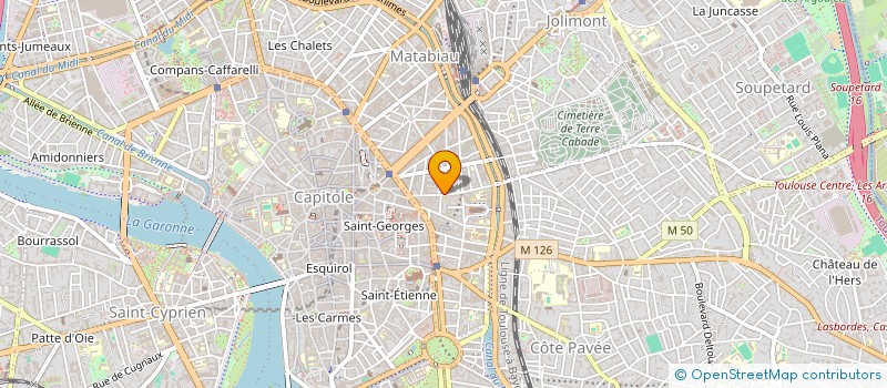localisation de l'entreprise BANGLA FOOD  TOULOUSE