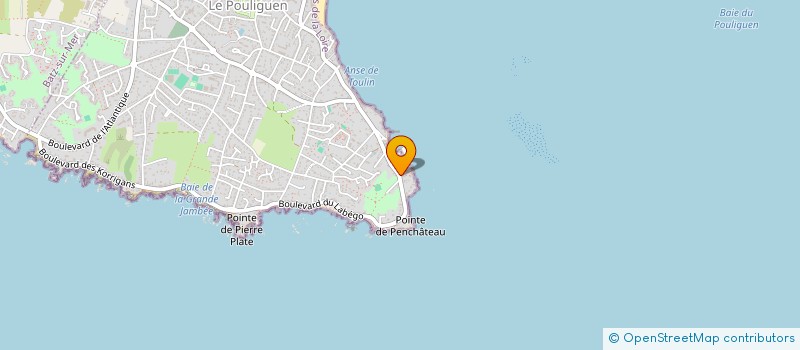 localisation de l'entreprise BANGOR  LE POULIGUEN