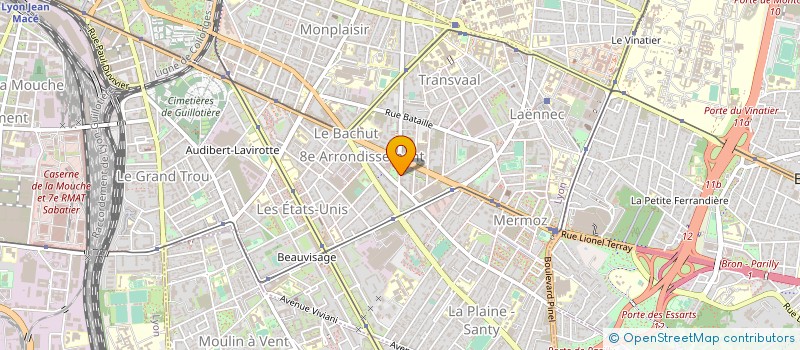 localisation de l'entreprise BANGTAN FRANCE (BTS FRANCE)  LYON