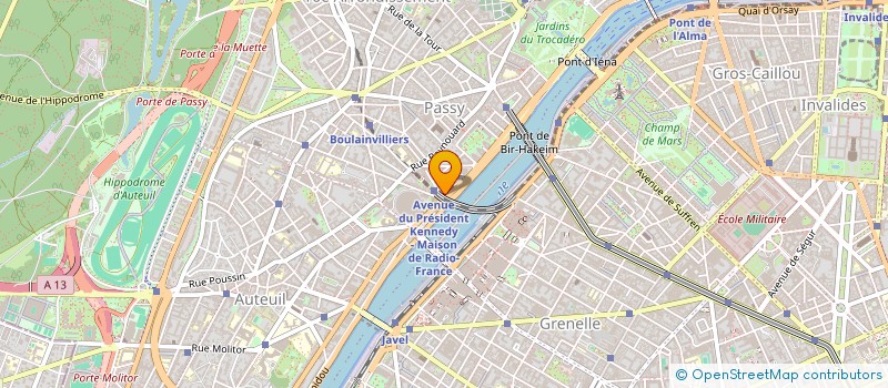 localisation de l'entreprise BANGUMI PRESSE à BOULOGNE-BILLANCOURT