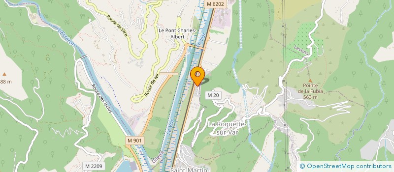 localisation de l'entreprise BANH-LAO  LA ROQUETTE SUR VAR